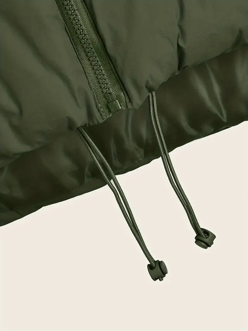 Tova | Gilet thermique femme zippé à col haut, léger et chaud