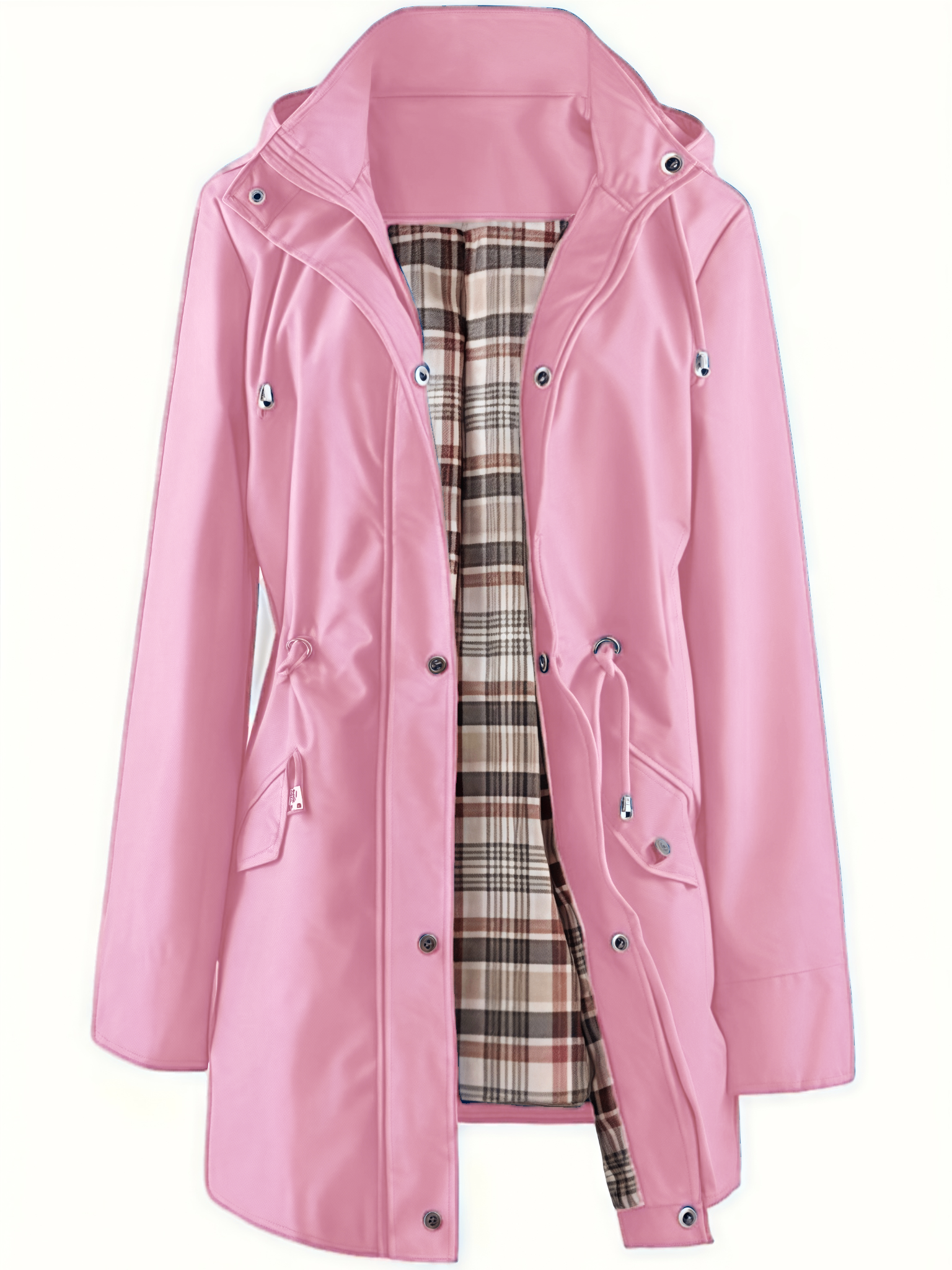 Élise | Veste imperméable femme coupe-vent à capuche, veste de pluie