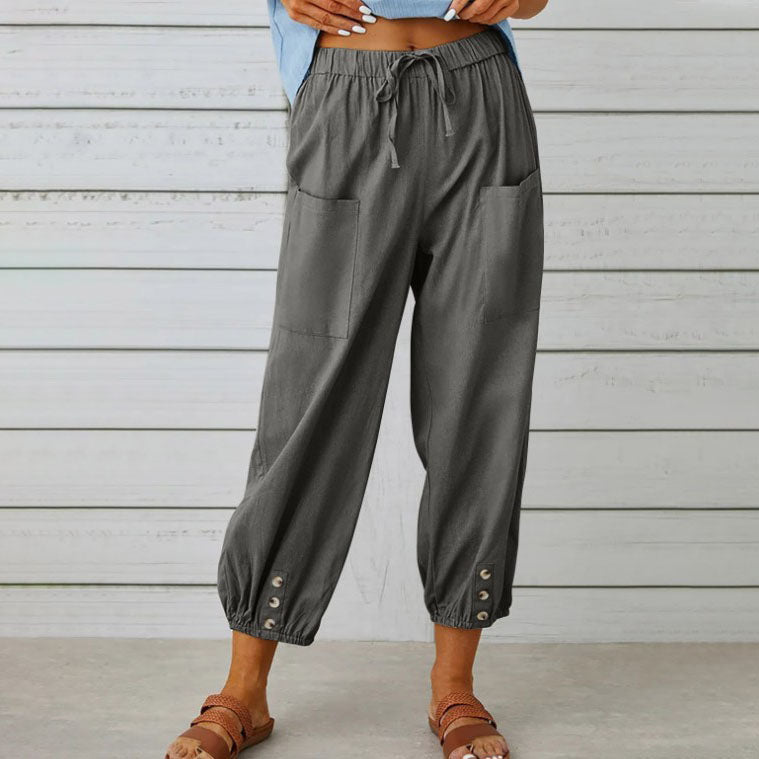 Nara | Pantalon femme décontracté doux et respirant pour le quotidien