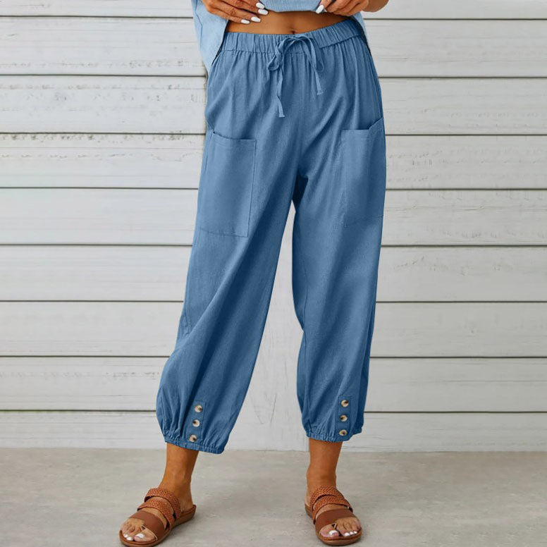 Nara | Pantalon femme décontracté doux et respirant pour le quotidien