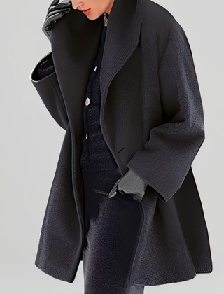 Veste en Laine Femme Coupe Ample Oversize Tendance