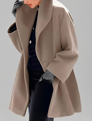 Veste en Laine Femme Coupe Ample Oversize Tendance