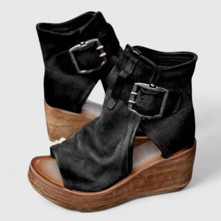 Jess | Sandales compensées femme, confort à talon compensé pour l'été