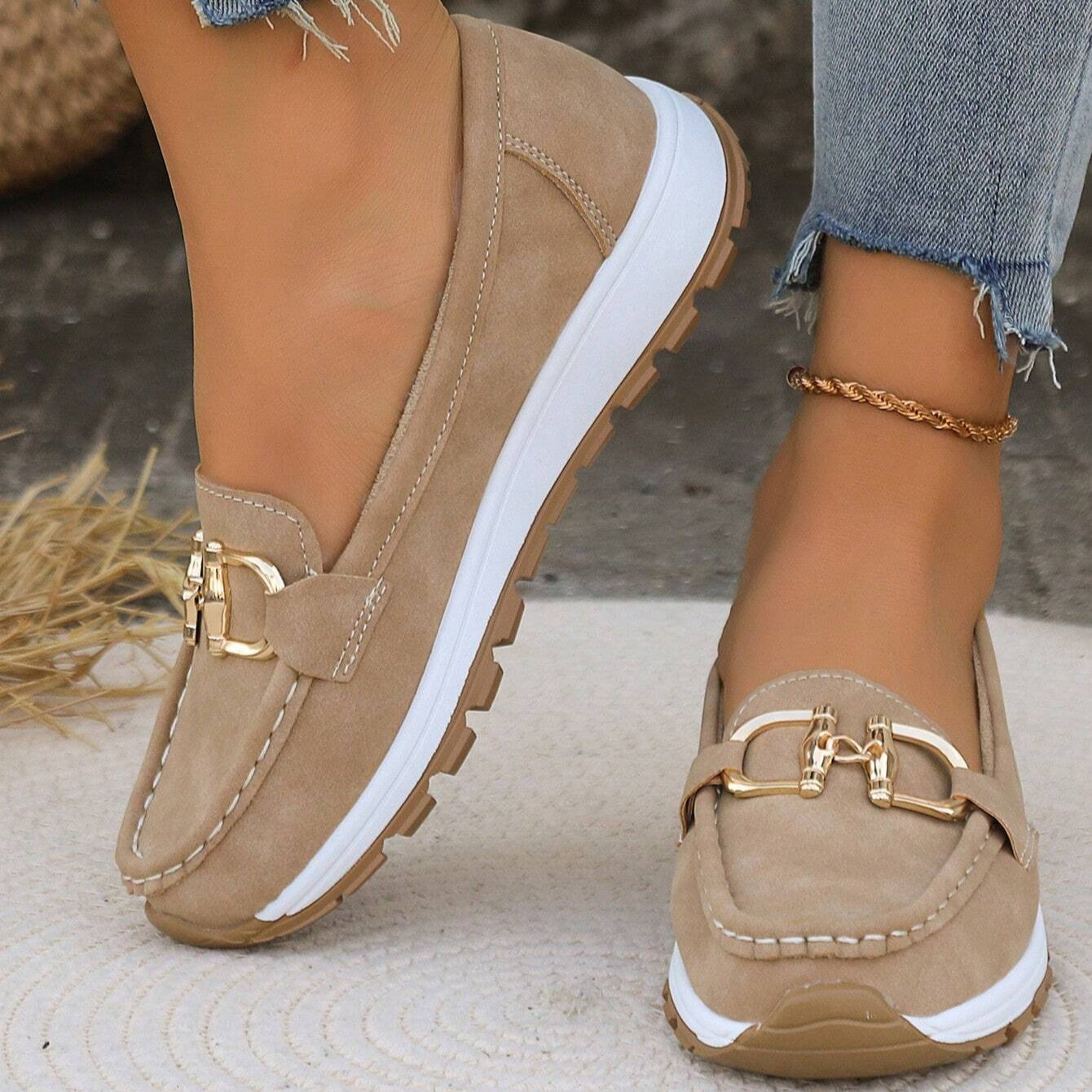 Mavis | Mocassins femme confortables élégants à enfiler pour le quotidien