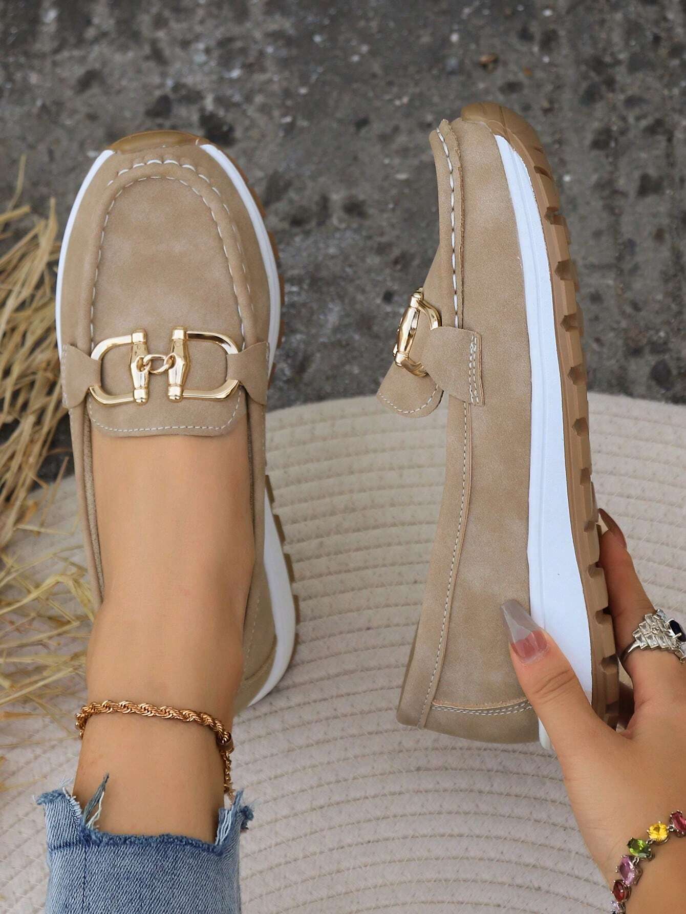 Mavis | Mocassins femme confortables élégants à enfiler pour le quotidien