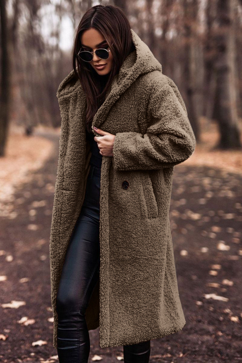 Amara | Manteau femme en laine douillet, chaud et élégant