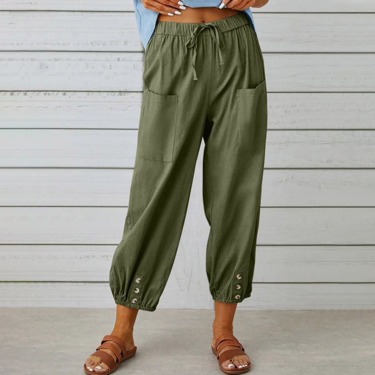 Nara | Pantalon femme décontracté doux et respirant pour le quotidien