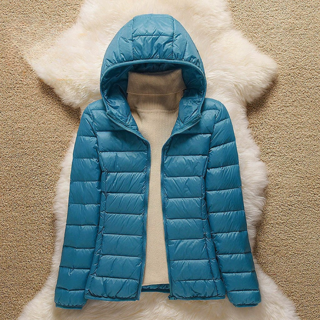 Doudoune Femme Matelassée Chaude à Capuche