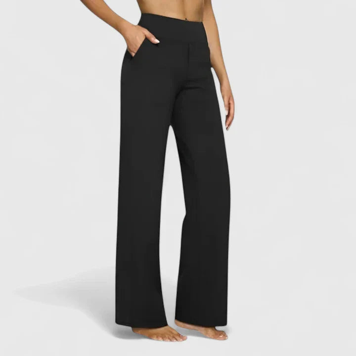 Lucinda | Pantalon femme décontracté à jambe large, élégant et confortable