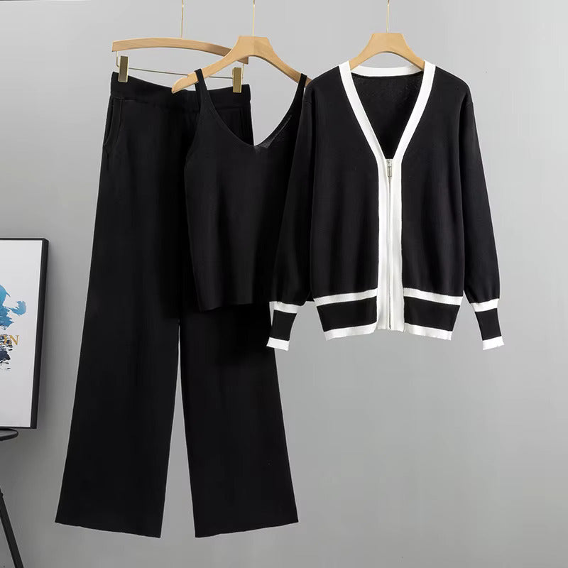 Elina | Ensemble maille femme 3 pièces, élégant et confortable pour l'automne