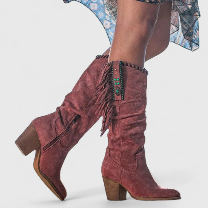 Megyn | Bottes femme élégantes et confortables pour l'automne