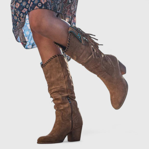 Megyn | Bottes femme élégantes et confortables pour l'automne