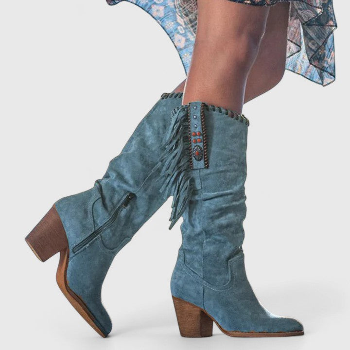 Megyn | Bottes femme élégantes et confortables pour l'automne