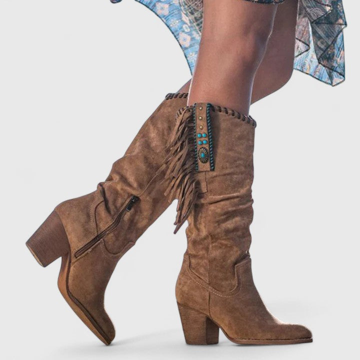Megyn | Bottes femme élégantes et confortables pour l'automne