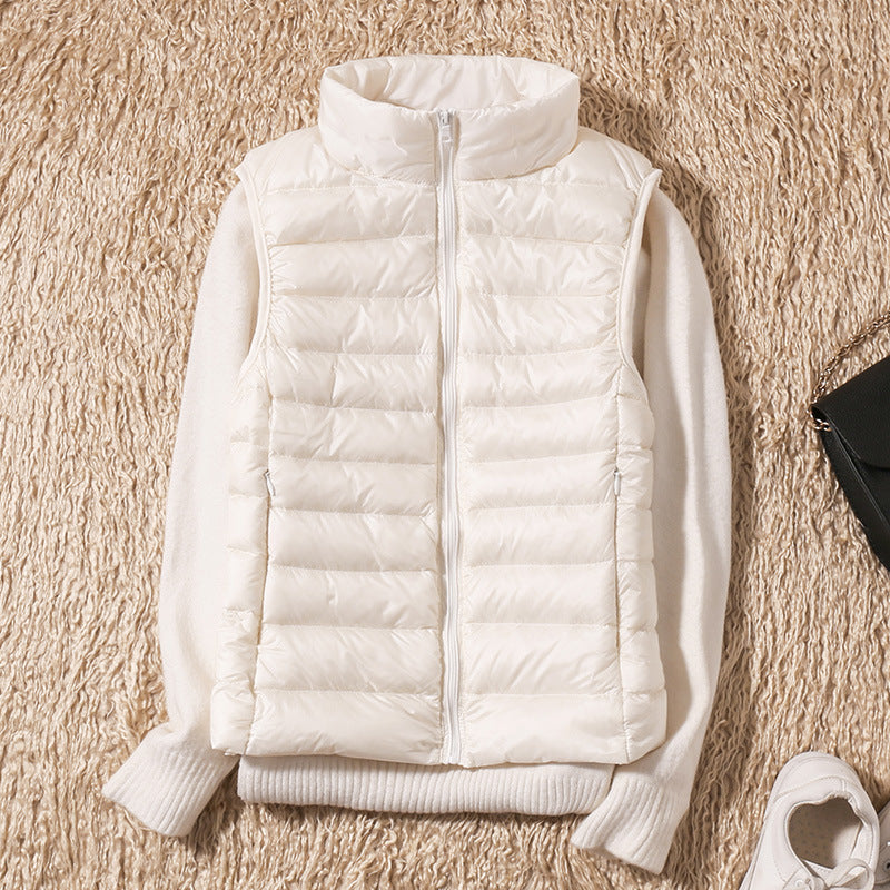 Velora | Gilet sans manches femme imperméable, élégant pour l'automne
