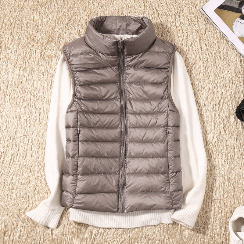 Velora | Gilet sans manches femme imperméable, élégant pour l'automne