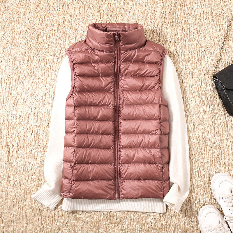 Velora | Gilet sans manches femme imperméable, élégant pour l'automne