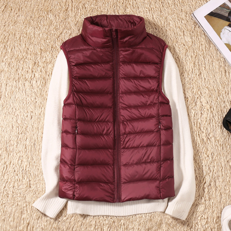 Velora | Gilet sans manches femme imperméable, élégant pour l'automne