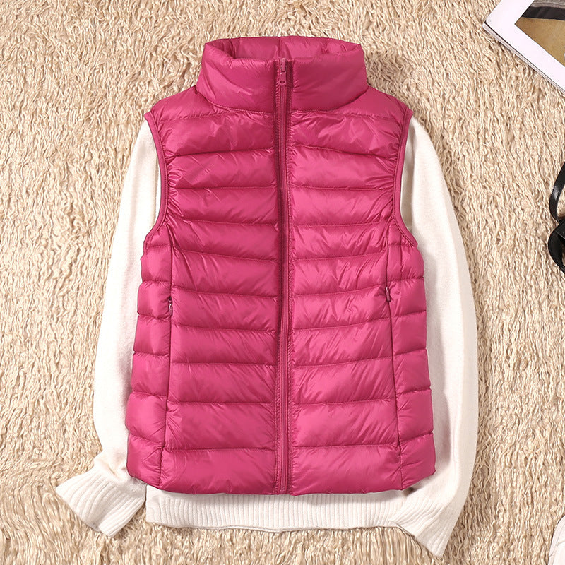 Velora | Gilet sans manches femme imperméable, élégant pour l'automne