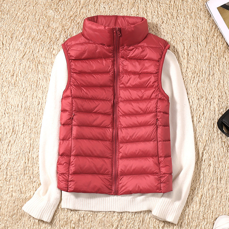 Velora | Gilet sans manches femme imperméable, élégant pour l'automne