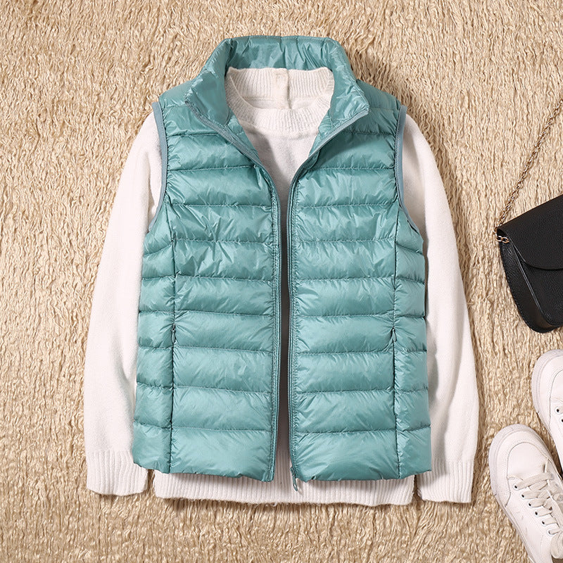 Velora | Gilet sans manches femme imperméable, élégant pour l'automne