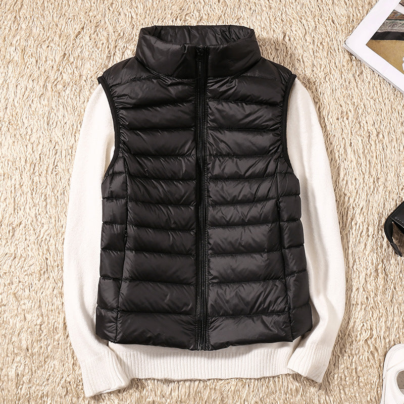 Velora | Gilet sans manches femme imperméable, élégant pour l'automne