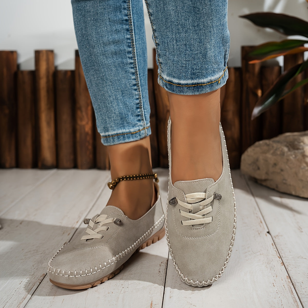 Cambrilee | Mocassins femme confortables élégants à enfiler pour le quotidien