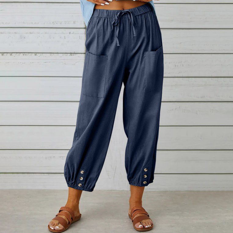 Nara | Pantalon femme décontracté doux et respirant pour le quotidien