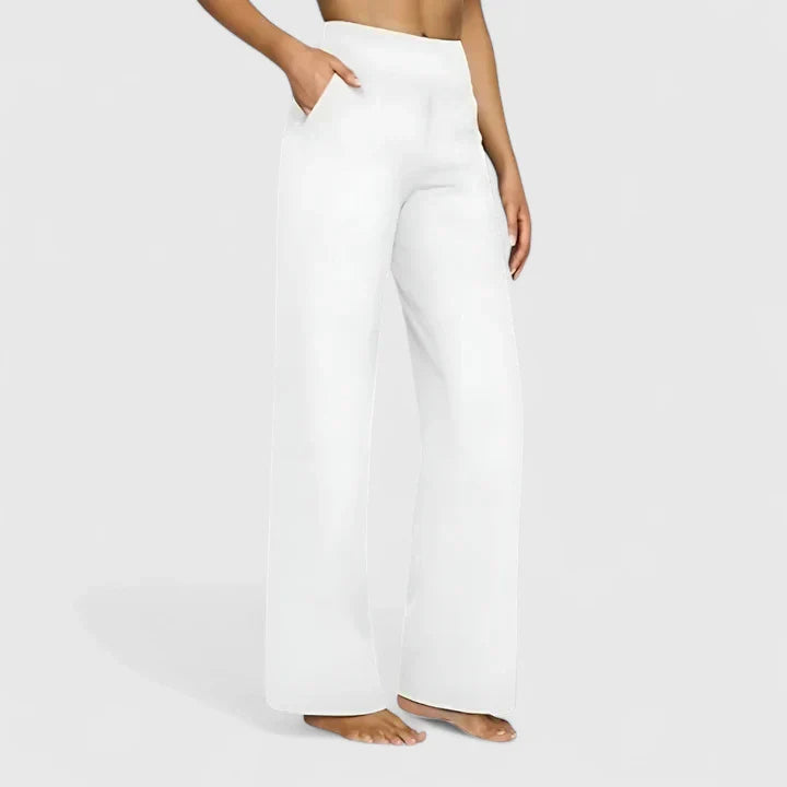 Lucinda | Pantalon femme décontracté à jambe large, élégant et confortable
