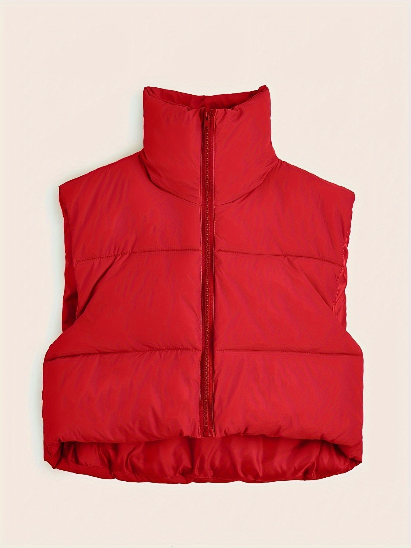 Tova | Gilet thermique femme zippé à col haut, léger et chaud