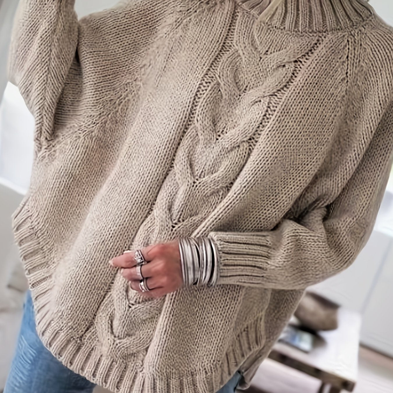 Barbara | Pull femme en maille douce, confortable et fluide au quotidien