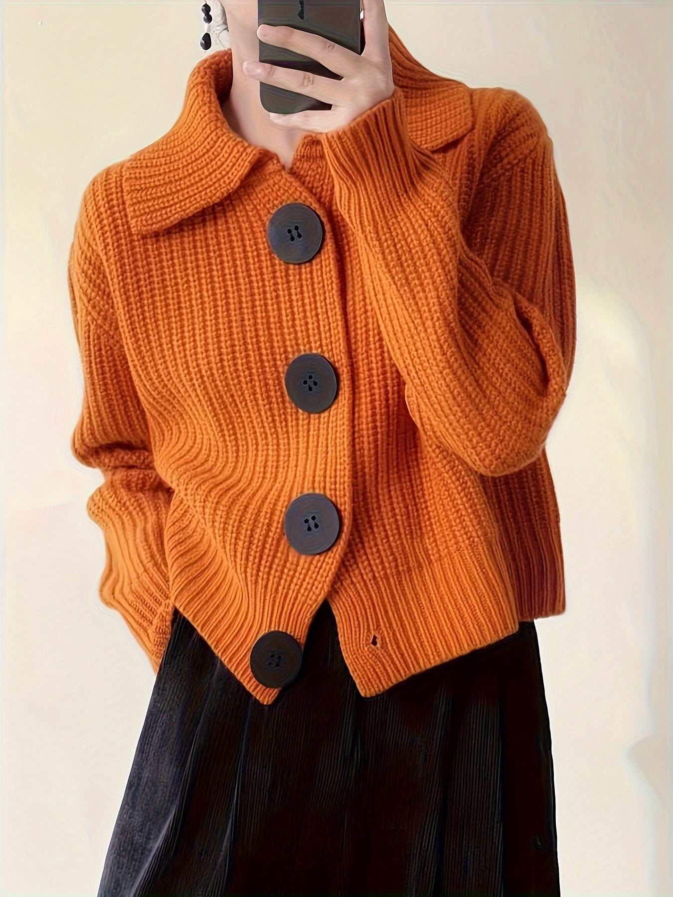 Emmeline | Cardigan femme en maille douce et chaude, élégant pour l'automne