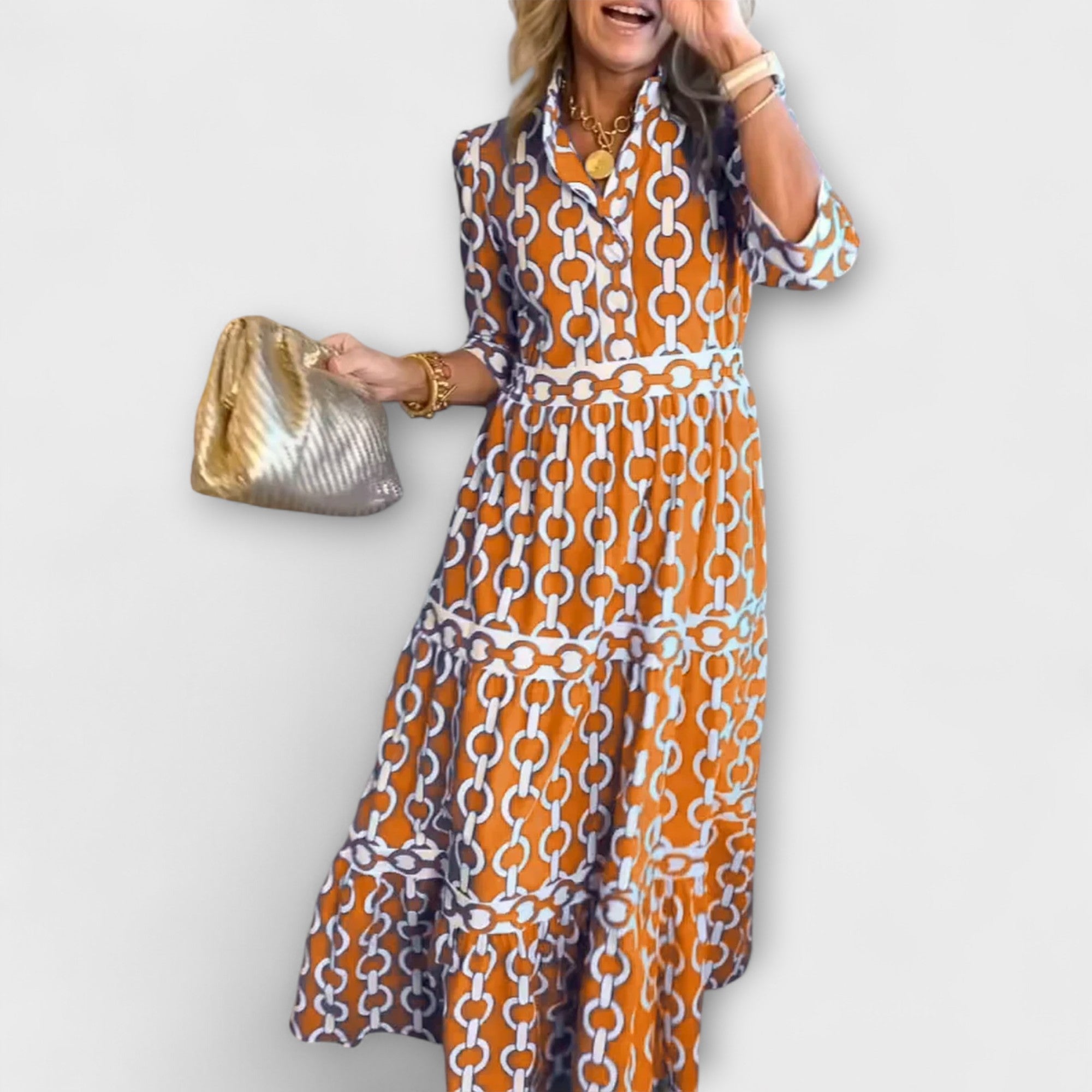 Marigold | Robe longue femme confort, élégante et fluide au quotidien