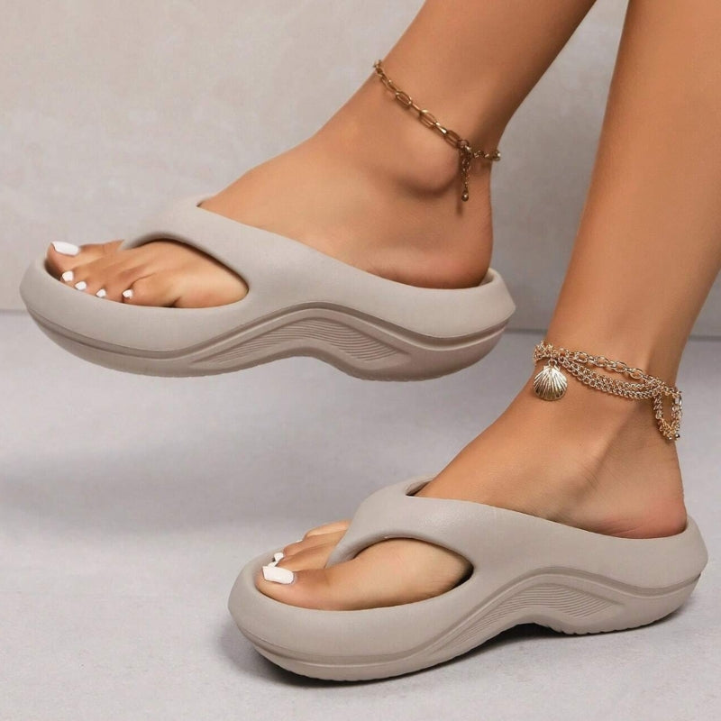 Solara | Chaussons femme confortables amortissants, bon maintien pour la maison