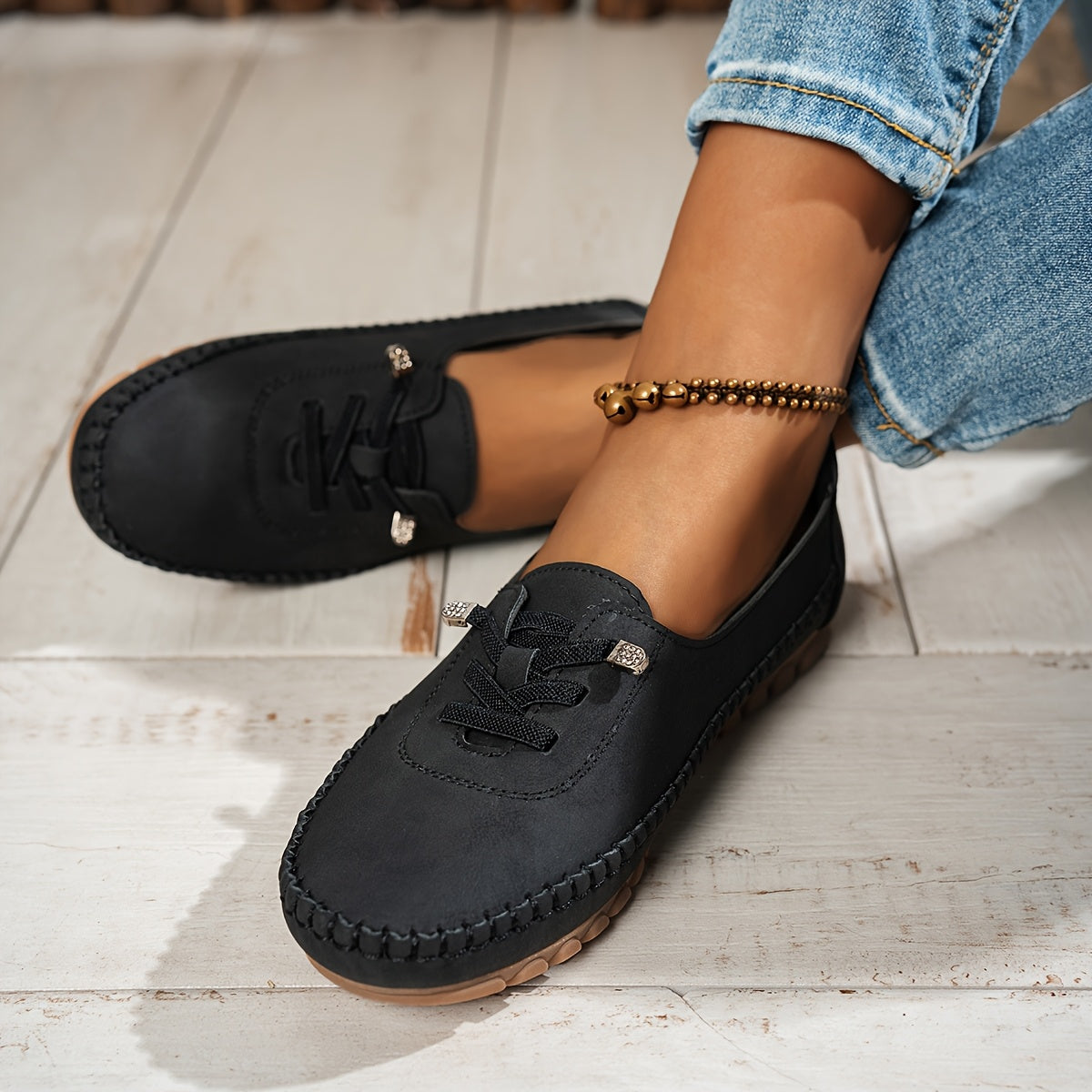 Cambrilee | Mocassins femme confortables élégants à enfiler pour le quotidien