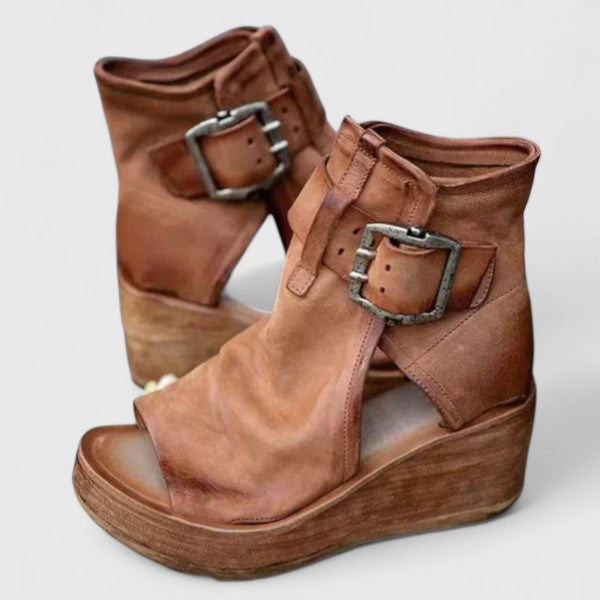 Jess | Sandales compensées femme, confort à talon compensé pour l'été