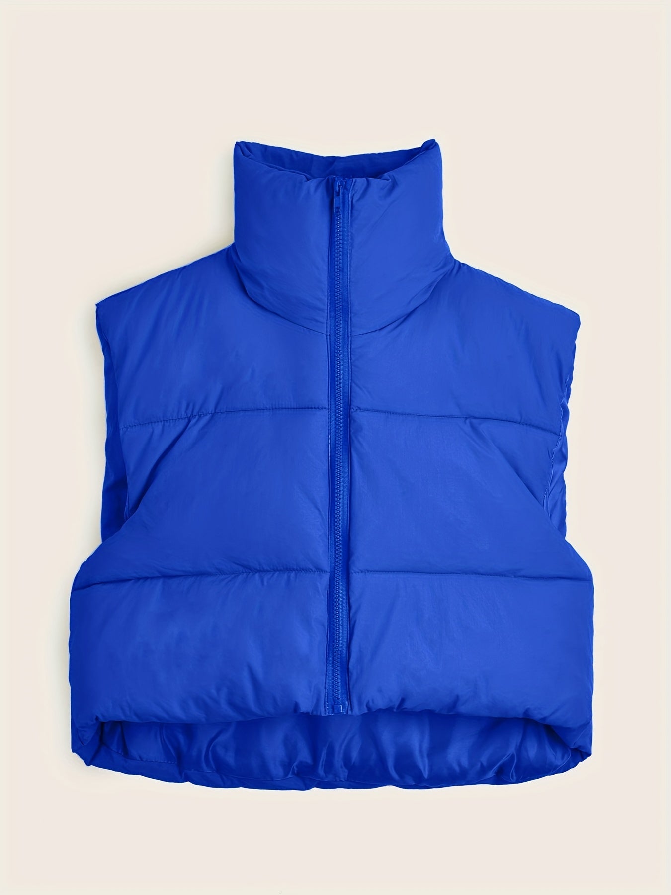Tova | Gilet thermique femme zippé à col haut, léger et chaud