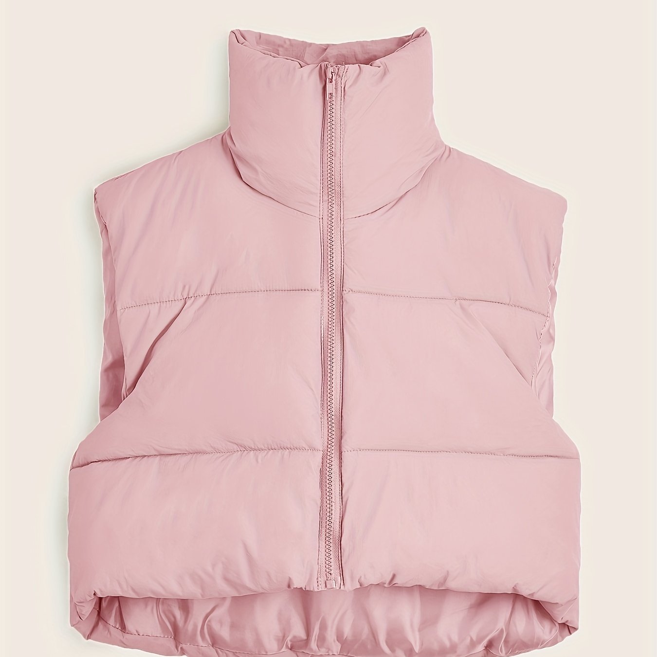 Tova | Gilet thermique femme zippé à col haut, léger et chaud