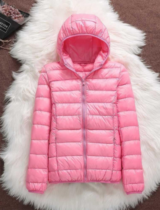 Doudoune Femme Matelassée Chaude à Capuche