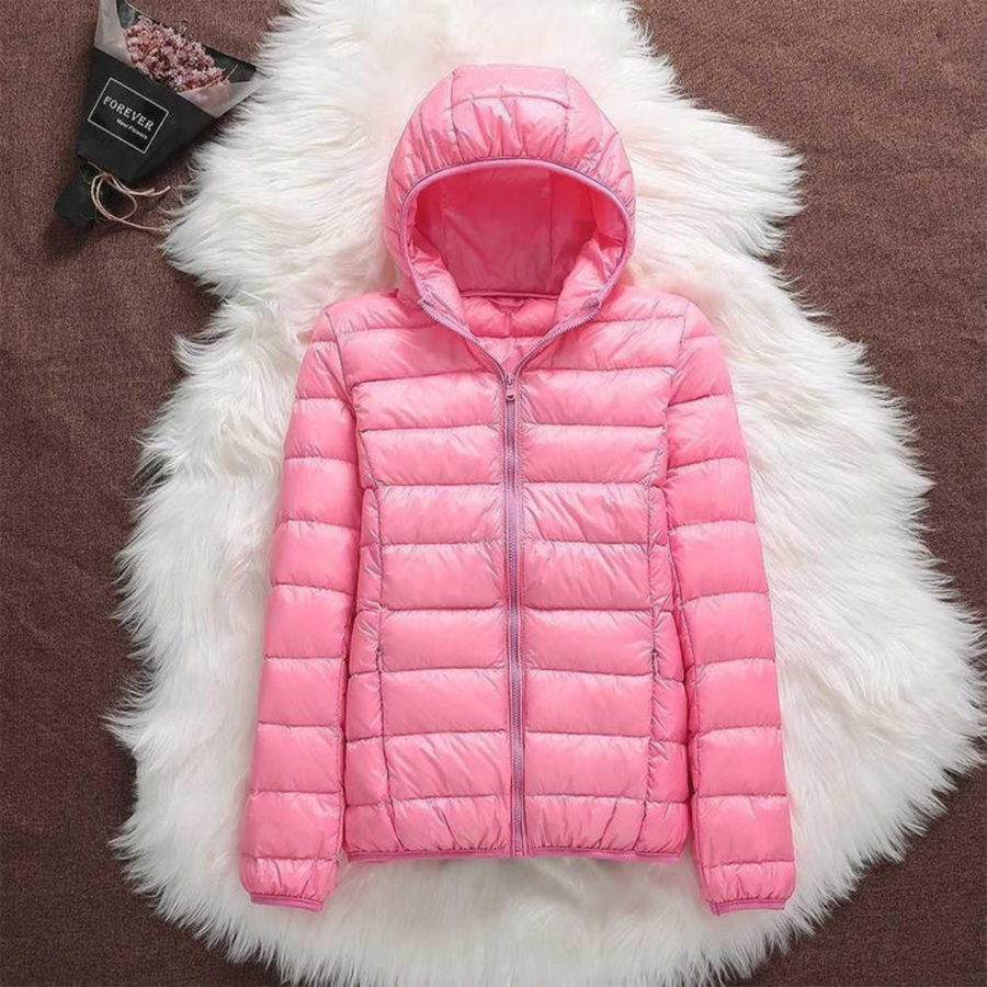 Doudoune Femme Matelassée Chaude à Capuche