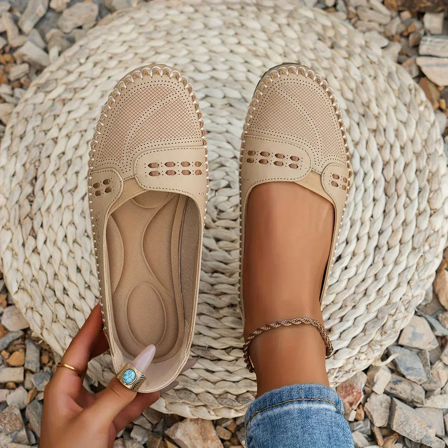Calysta | Mocassins femme confortables élégants à enfiler pour le quotidien