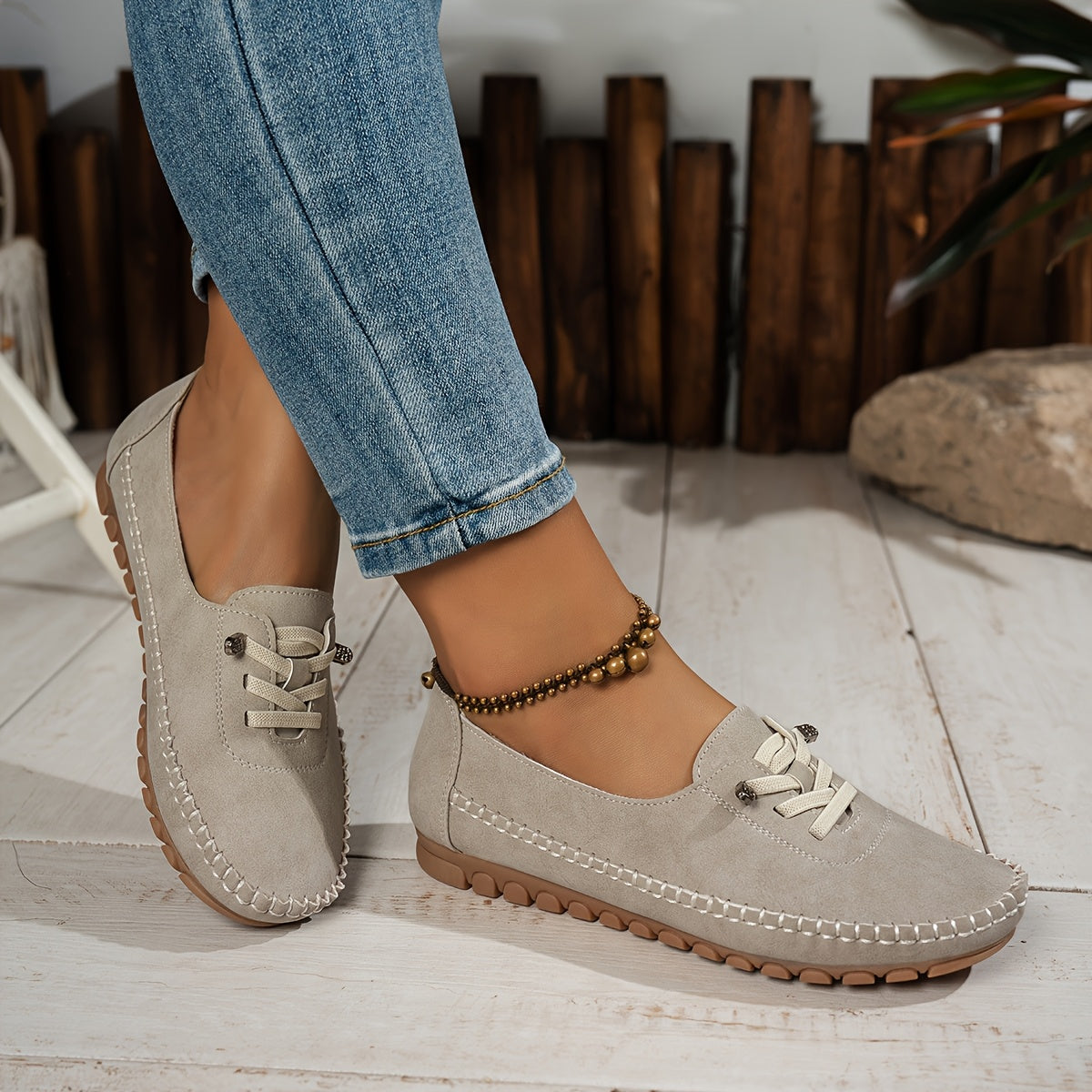 Cambrilee | Mocassins femme confortables élégants à enfiler pour le quotidien