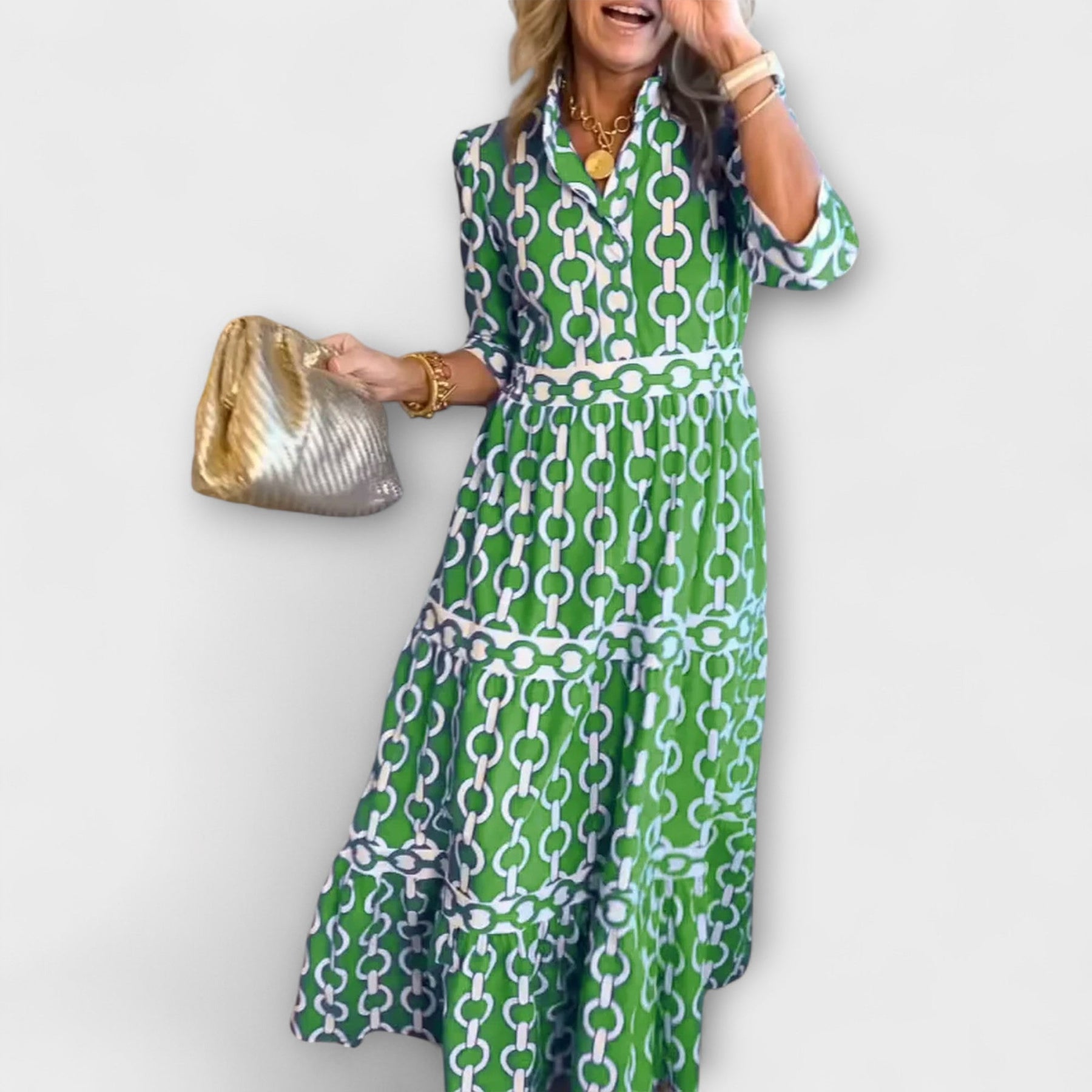 Marigold | Robe longue femme confort, élégante et fluide au quotidien