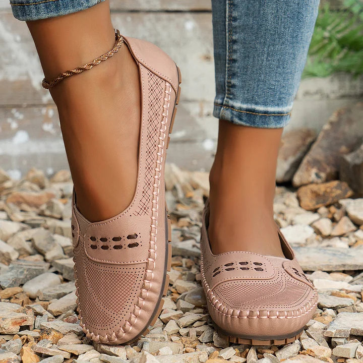 Calysta | Mocassins femme confortables élégants à enfiler pour le quotidien