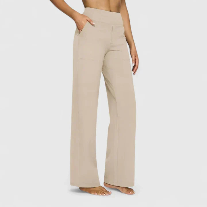 Lucinda | Pantalon femme décontracté à jambe large, élégant et confortable