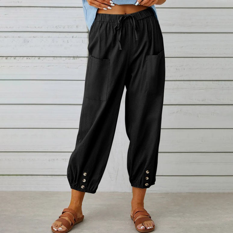 Nara | Pantalon femme décontracté doux et respirant pour le quotidien