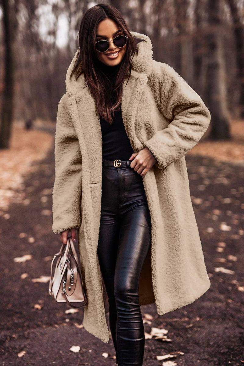 Amara | Manteau femme en laine douillet, chaud et élégant