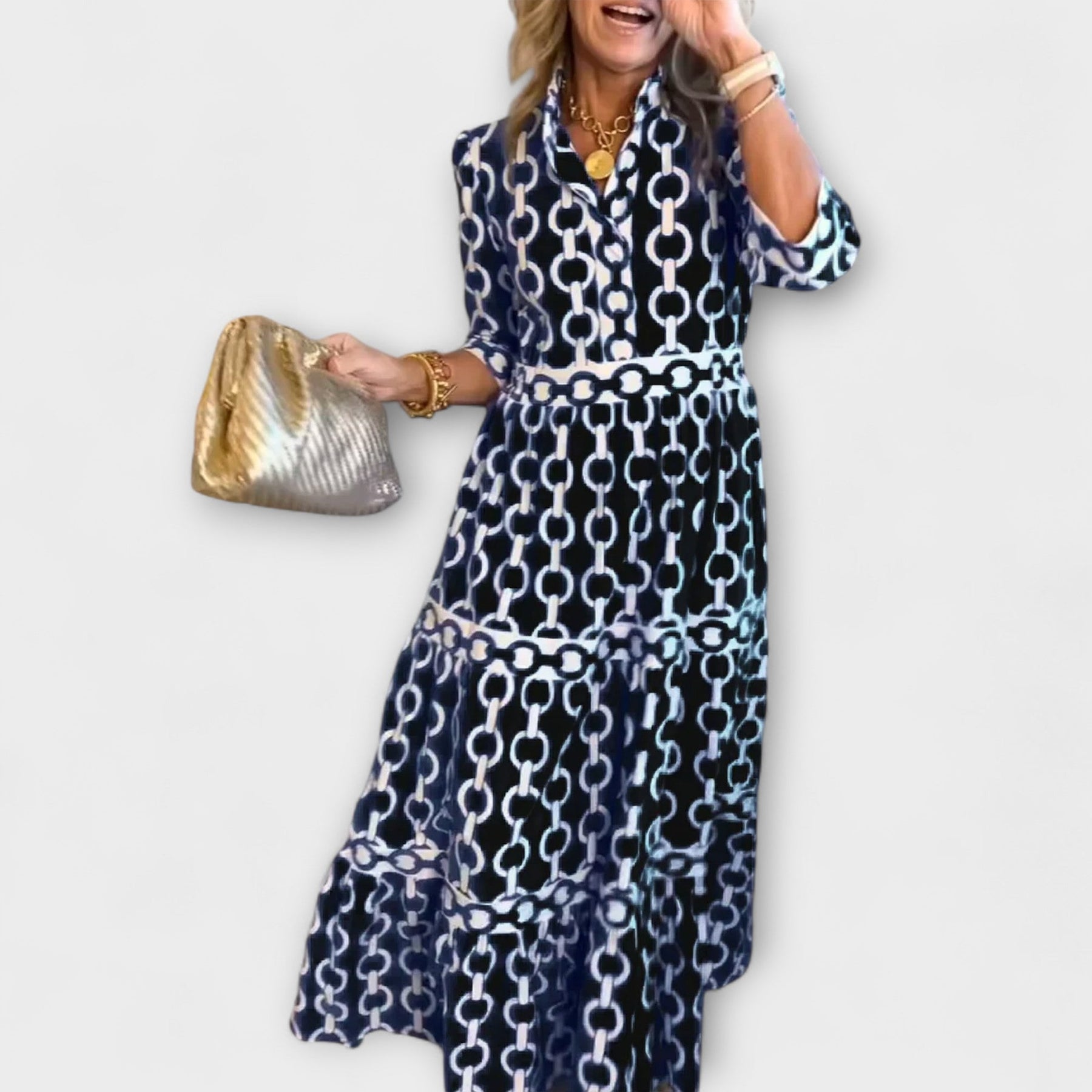 Marigold | Robe longue femme confort, élégante et fluide au quotidien
