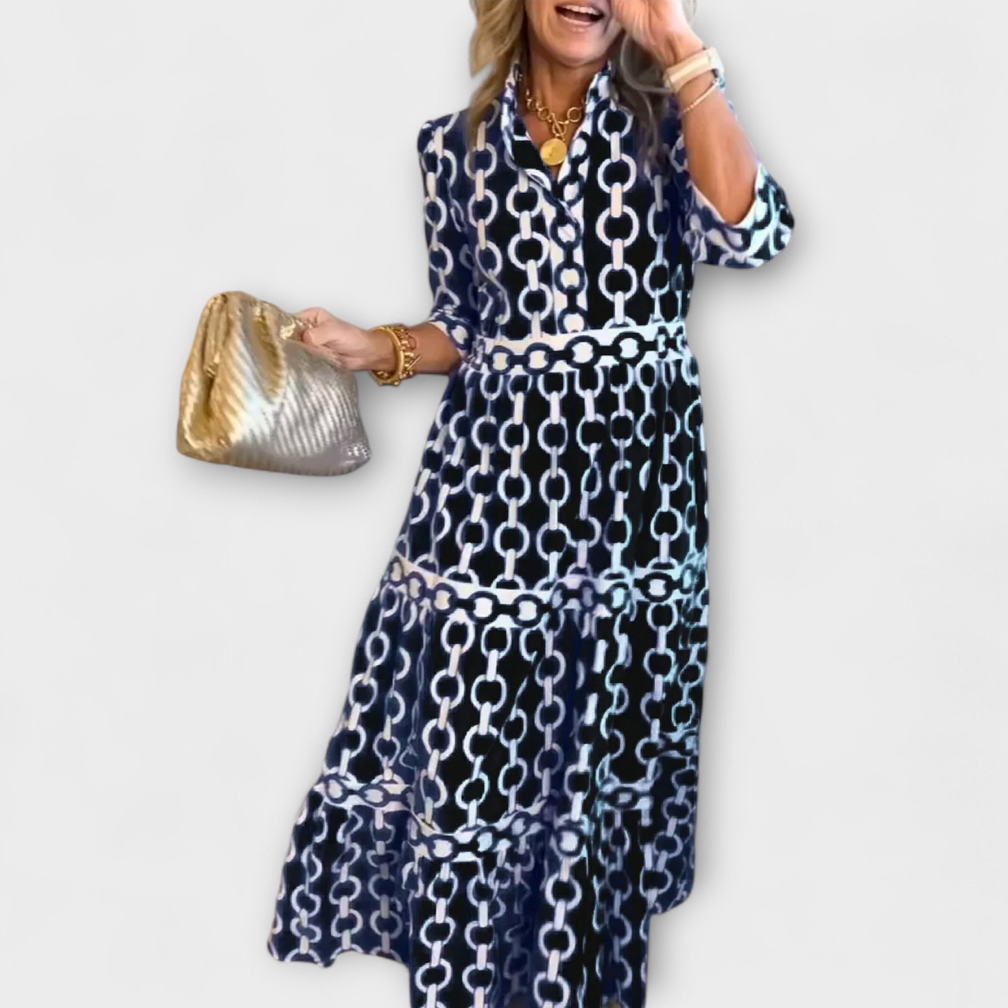 Marigold | Robe longue femme confort, élégante et fluide au quotidien