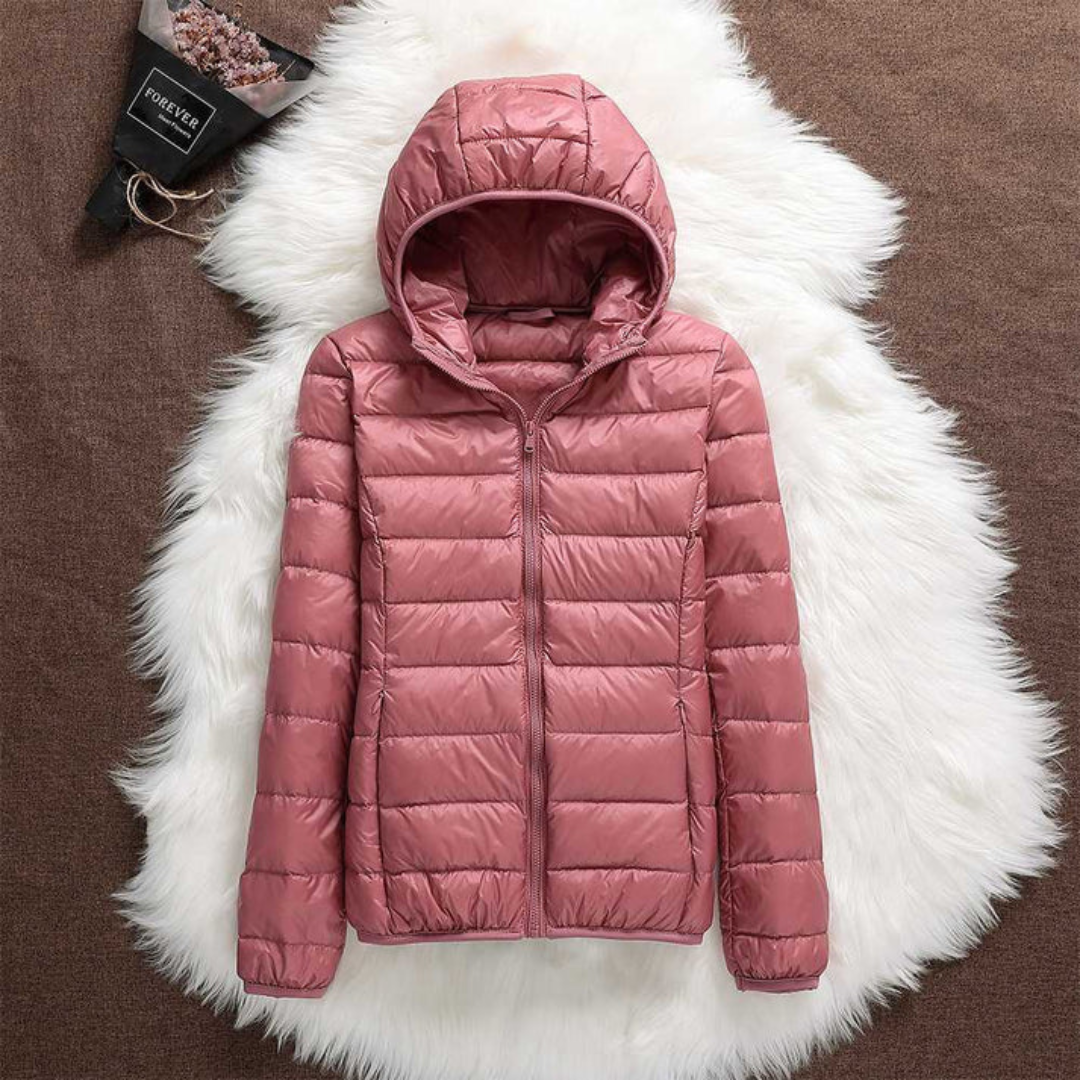 Doudoune Femme Matelassée Chaude à Capuche